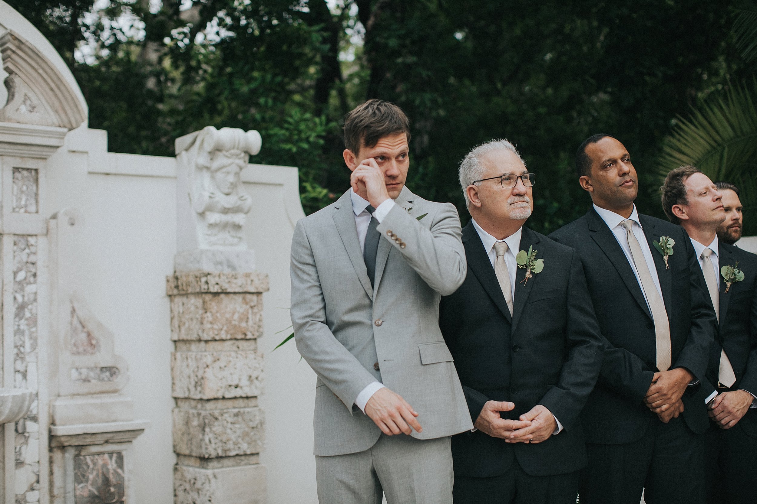 emotional wedding ceremony