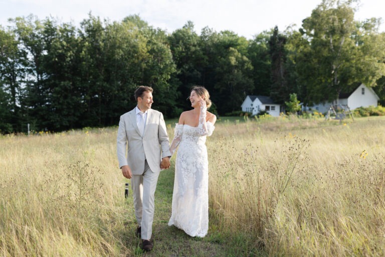 Northern Michigan Cherry Basket Farm Wedding
