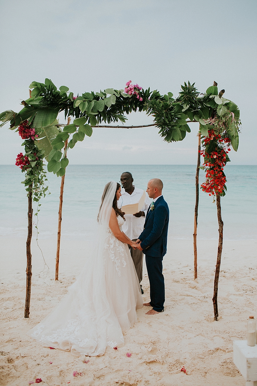 intimate bahamas beach wedding