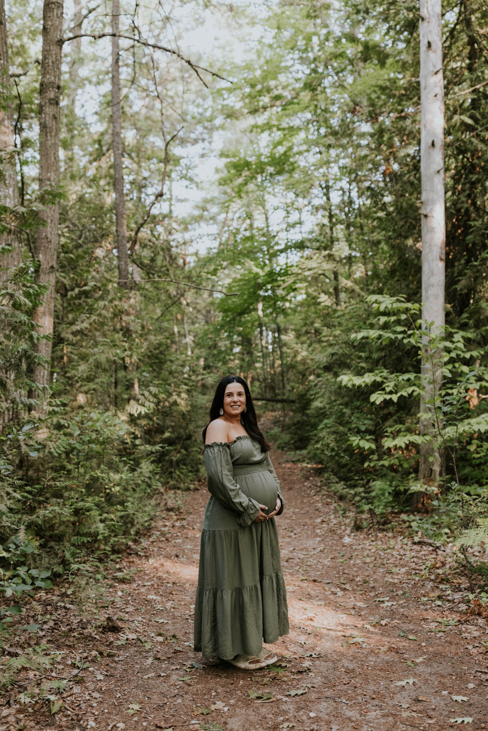 maternity photo session in traverse city