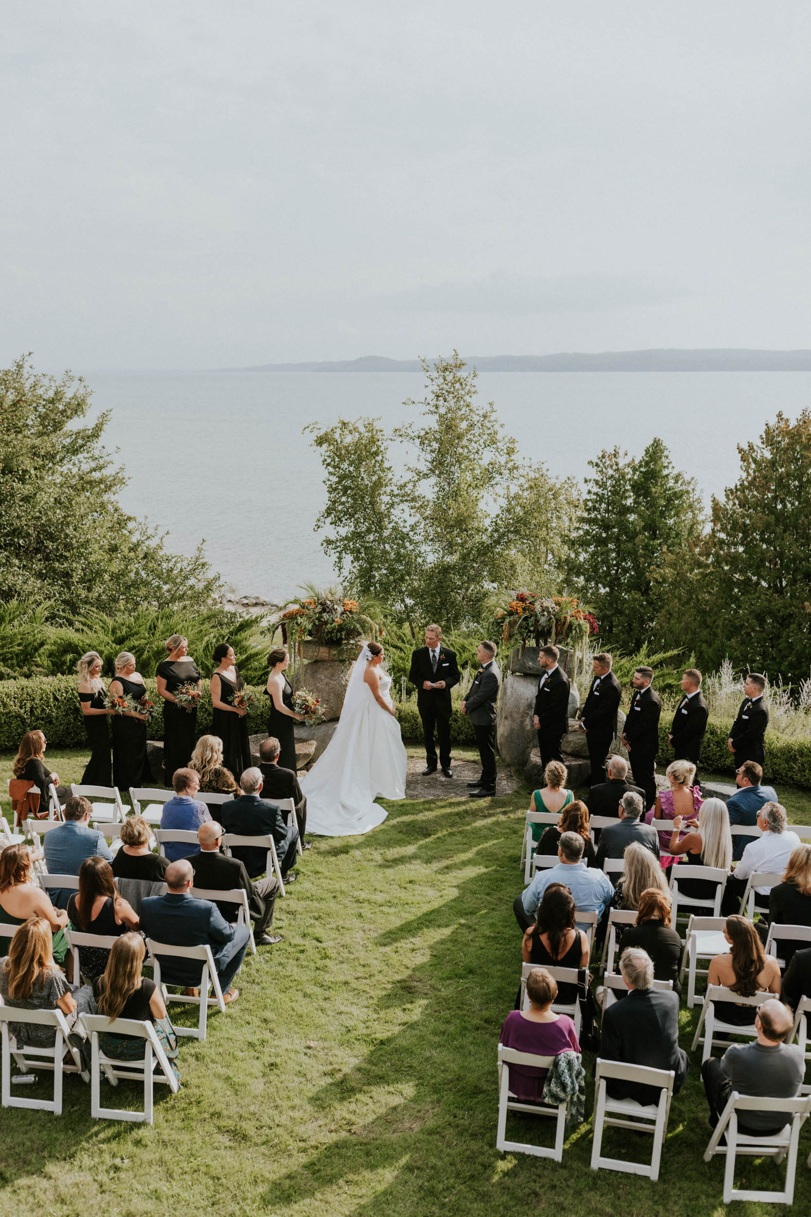 set in many stones torch lake wedding venue