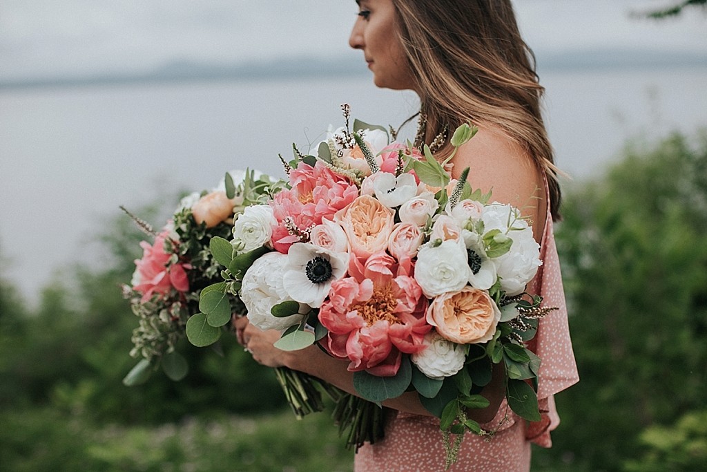 pastel bridal florals